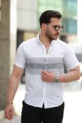 Erkek Desenli Kısa Kollu Gömlek resmi